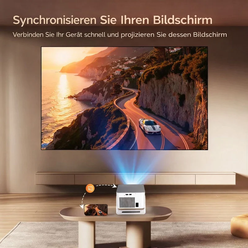 Magcubic HY350 Max Full-HD-Beamer mit Android 14