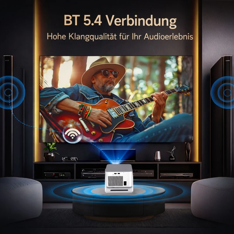 Magcubic HY350 Max Full-HD-Beamer mit Android 14