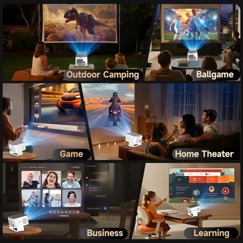 Magcubic HY350 Google TV Full-HD-Beamer