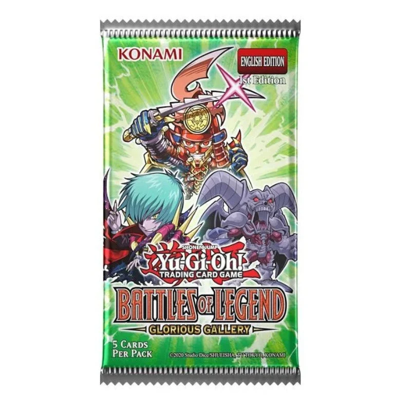 Konami YuGiOh! Battles of Legend Glorious Gallery Booster Box