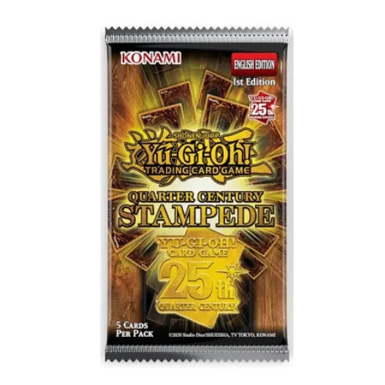 Konami YuGiOh! Quarter Century Stampede Booster Box