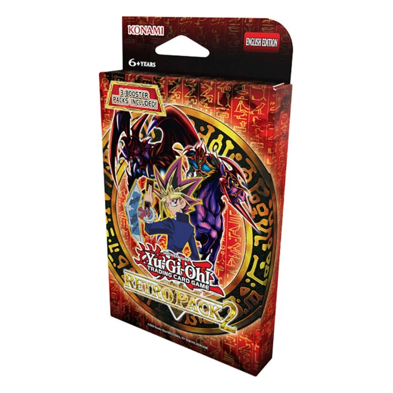 Konami YuGiOh! Retro Pack 2 Reprint Edition 3-Booster Tuckbox