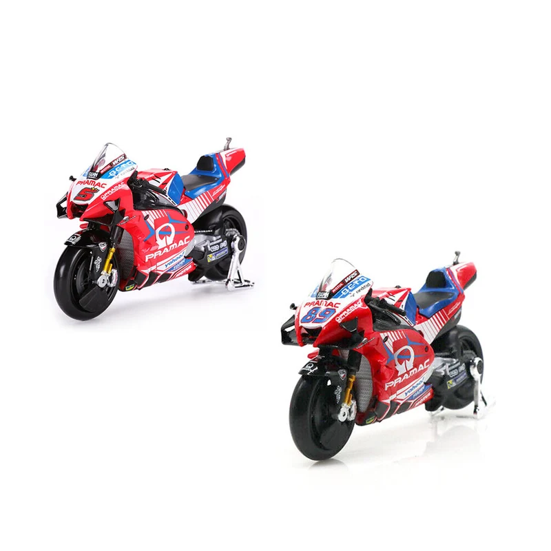 Maisto Licensed 1:18 Scale Moto GP Ducati Pramac Racing Zarco #5 2021 Diecast Model Motorcycle