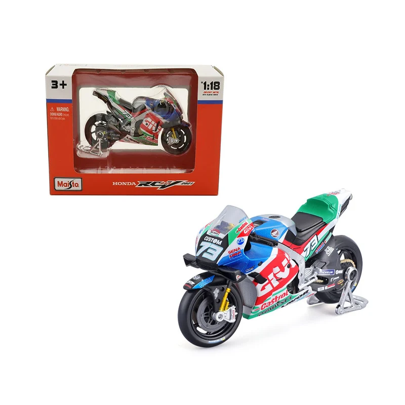 Maisto Licensed 1:18 Scale Moto GP LCR Honda Alex Marquez 2021 Diecast Model Motorcycle