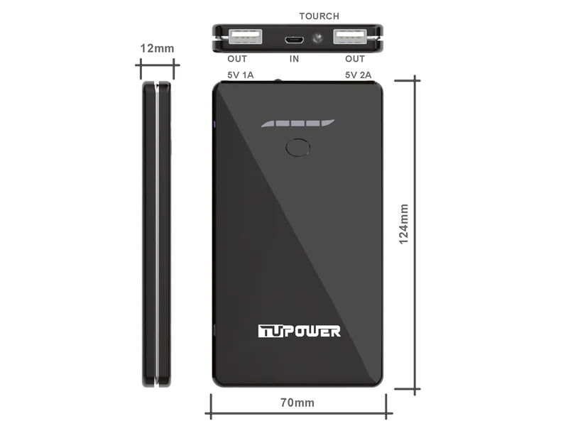 Power Bank / Mobile Ladegerät 8000mAh Slim