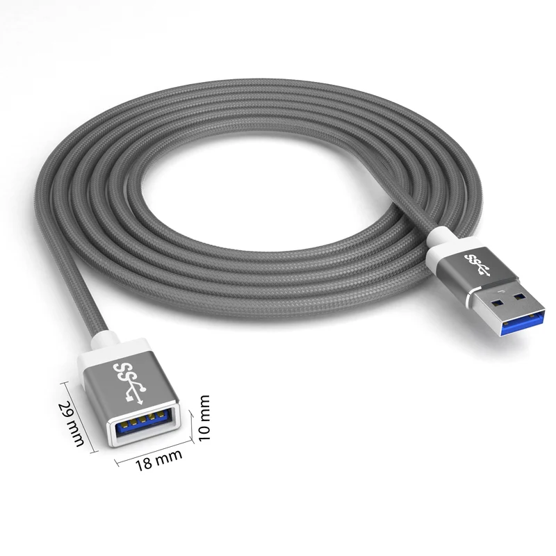 USB 3.0 Verlängerung – A-Stecker auf A-Buchse