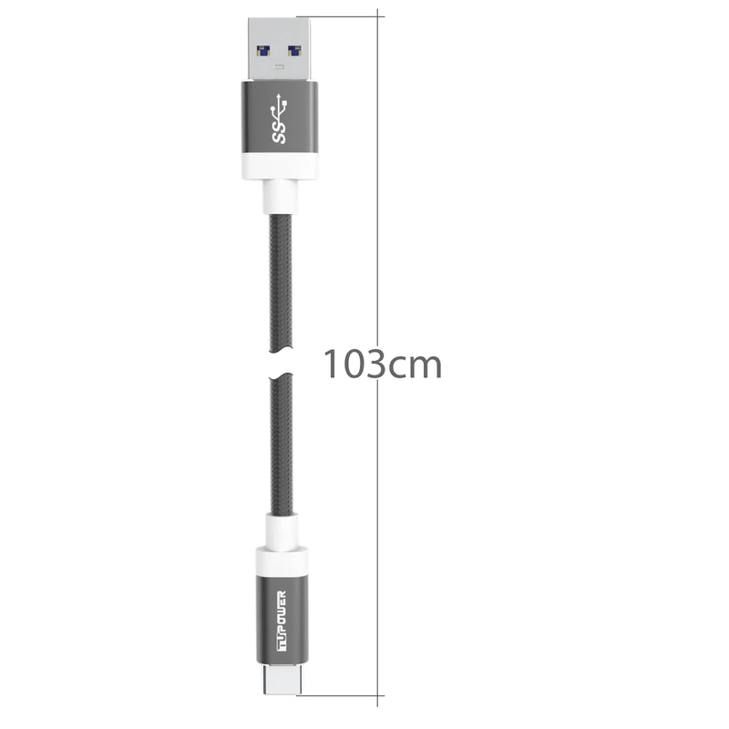 USB-A auf USB-C Lade- und Datenkabel bis 3 A
