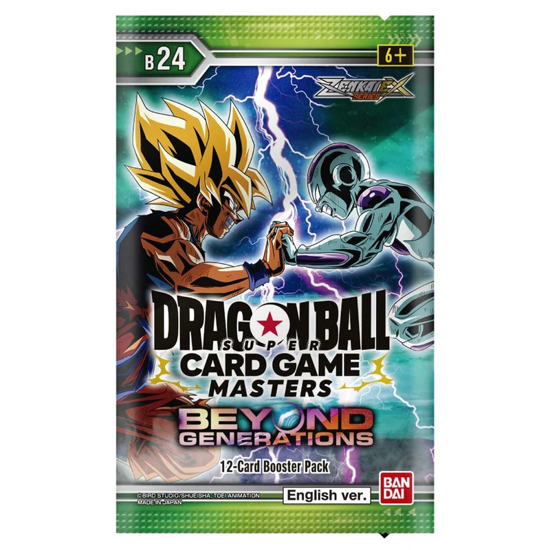 Bandai Dragon Ball Super Masters Beyond Generations Booster Box B24 Zenkai Series EX Set 07