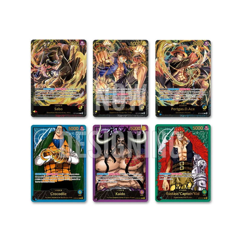 Bandai ONE PIECE Card Game Premium Card Collection Leader Collection ENG