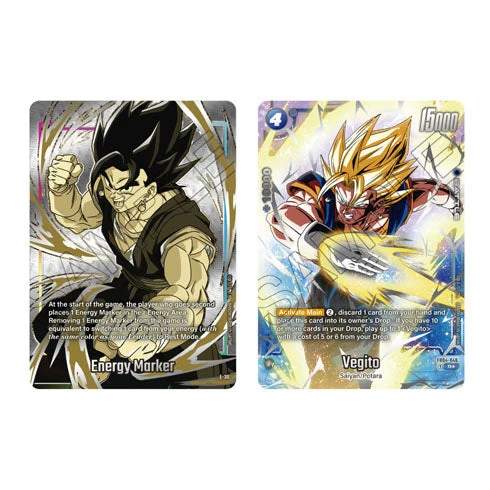 Bandai Dragon Ball Super Card Game Fusion World Official Card Case & Sleeves Set 2 Vegito