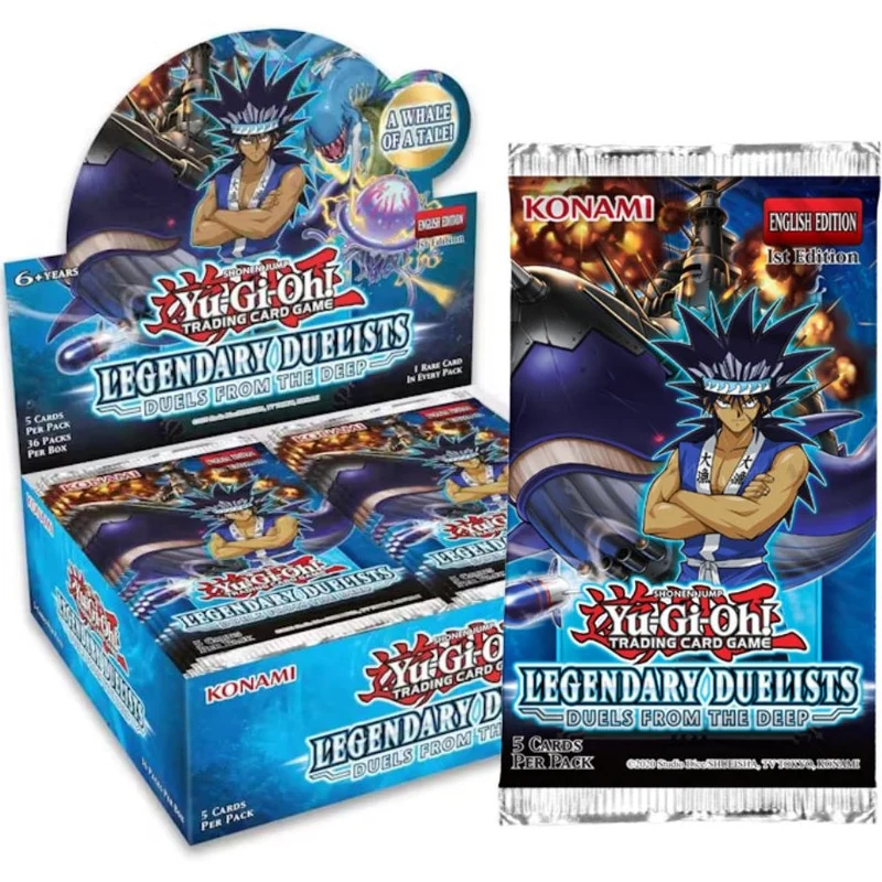 Konami Legendary Duelists 9 Duels from the Deep Booster Box YuGiOh!