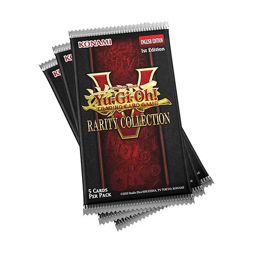 Konami YuGiOh! Rarity Collection V 3-Booster Tuckbox