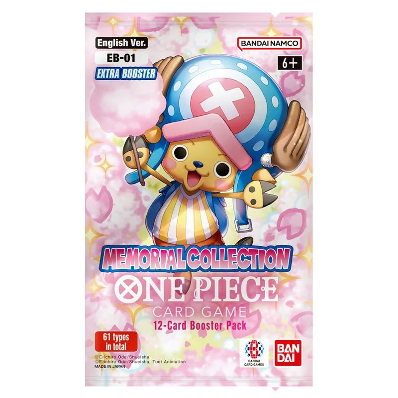 Bandai One Piece Card Game Memorial Collection Extra Booster Box [EB-01]