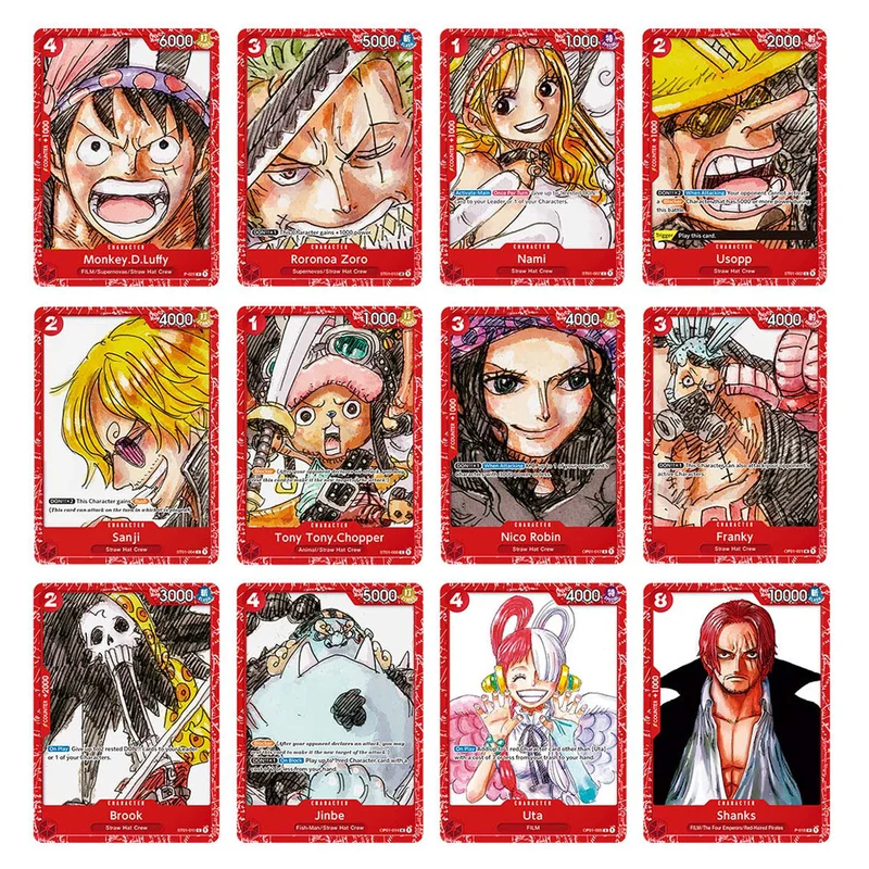 Bandai One Piece Card Game Premium Card Collection One Piece Film Red Edition