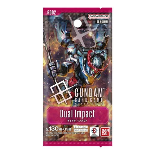 Bandai Gundam Card Game Dual Impact GD02 Booster Box Japanese