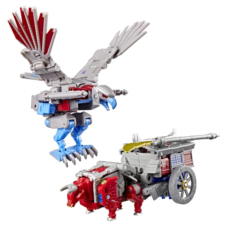 Transformers -Timelines Samurai Themed Set: Optimus Prime & Starscream Figures