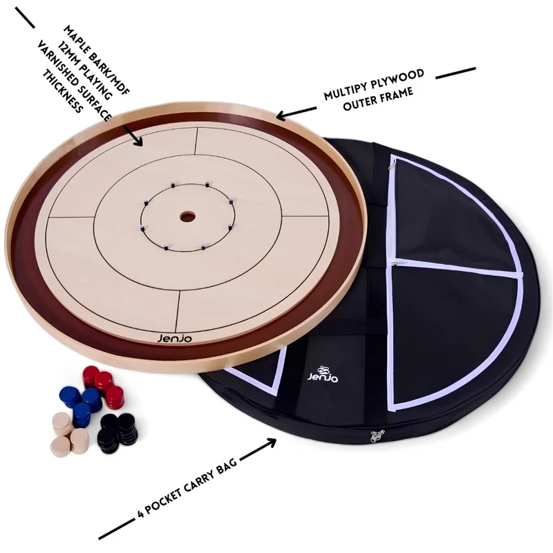 Jenjo Games Crokinole Championship Set