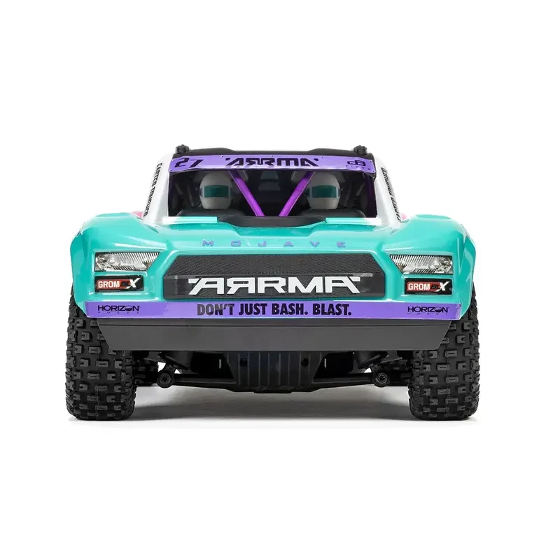 ARRMA Mojave Grom 223S BLX RC Short Course Truck Electric Brushless 4WD 1/16 Scale RTR (Teal/Pink)