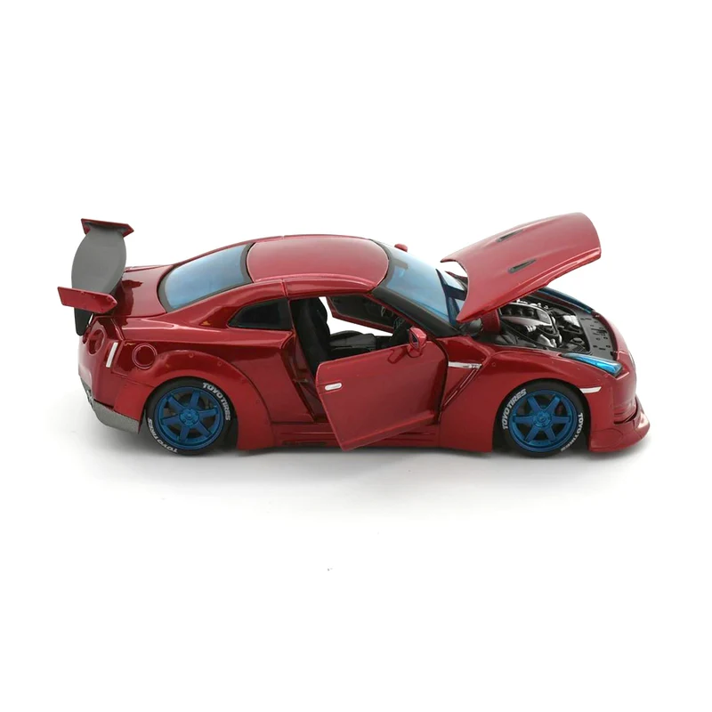 Maisto Licensed 1:24 Scale Tokyo Mod Nissan GT R Diecast Model Car Red